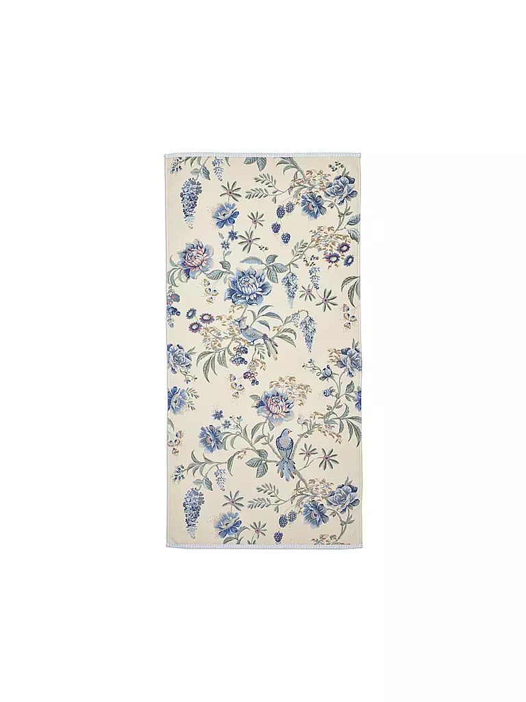 PIP STUDIO Duschtuch 70x140cm SECRET GARDEN Weiss-Blau weiss