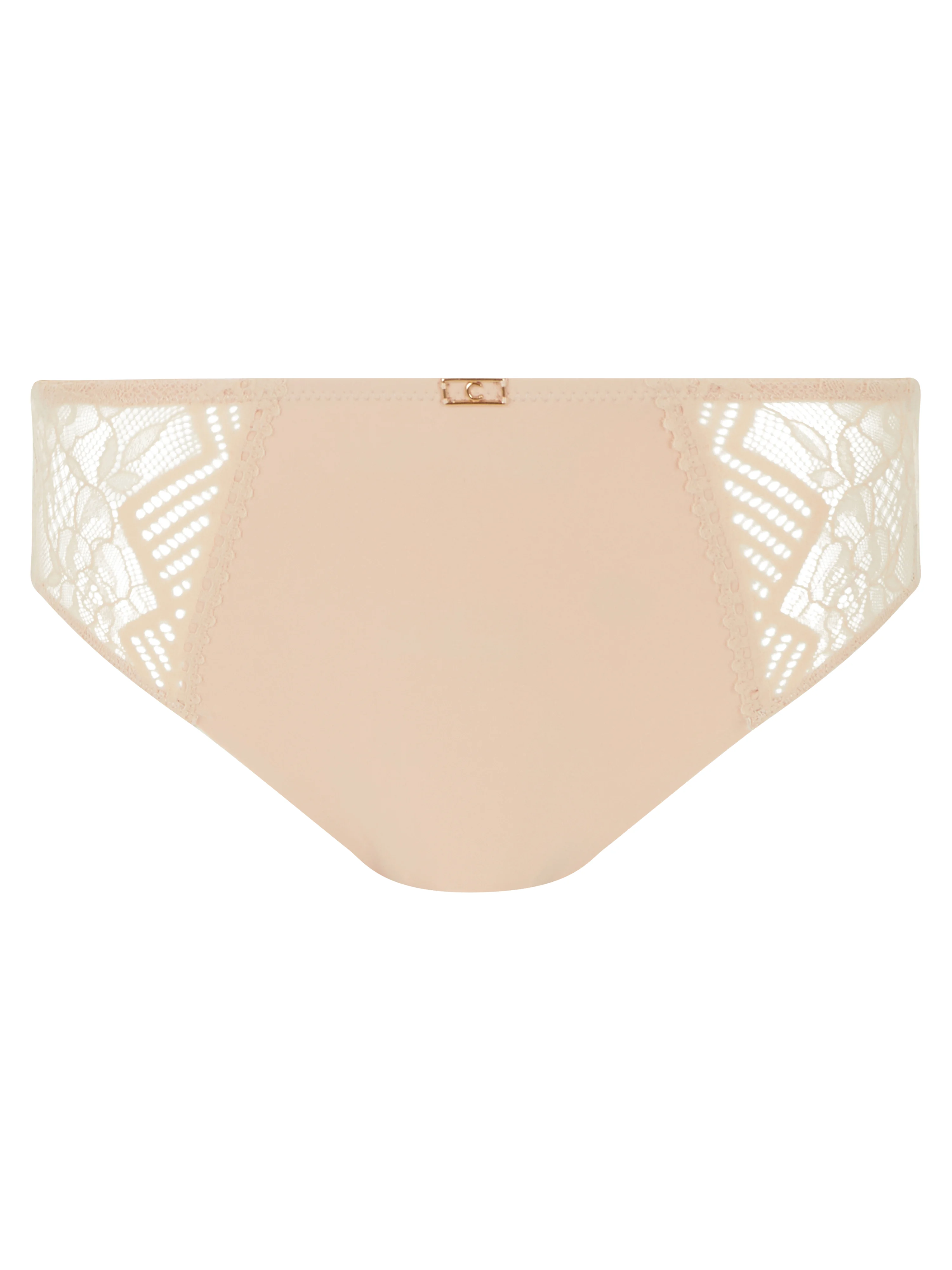 ORIGINS - Culotte taille haute en dentelle | Beige