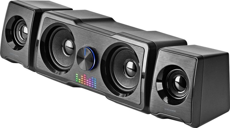 Mars Gaming MS22 luidspreker Zwart Bedraad 35 W