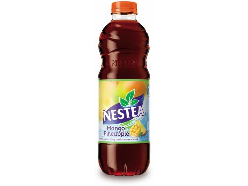 Nestea Schwarztee Ananas-Mango 6 Stück x 0.5 l Aromatisiertes Erfrischungsgetränk mit Tee-Extrakt