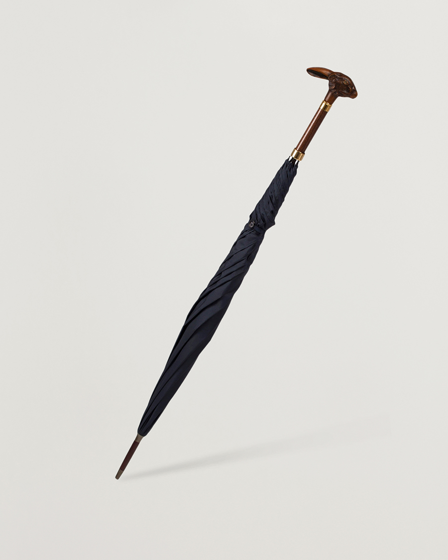 Fox Umbrellas Brown Rabbit Umbrella Navy