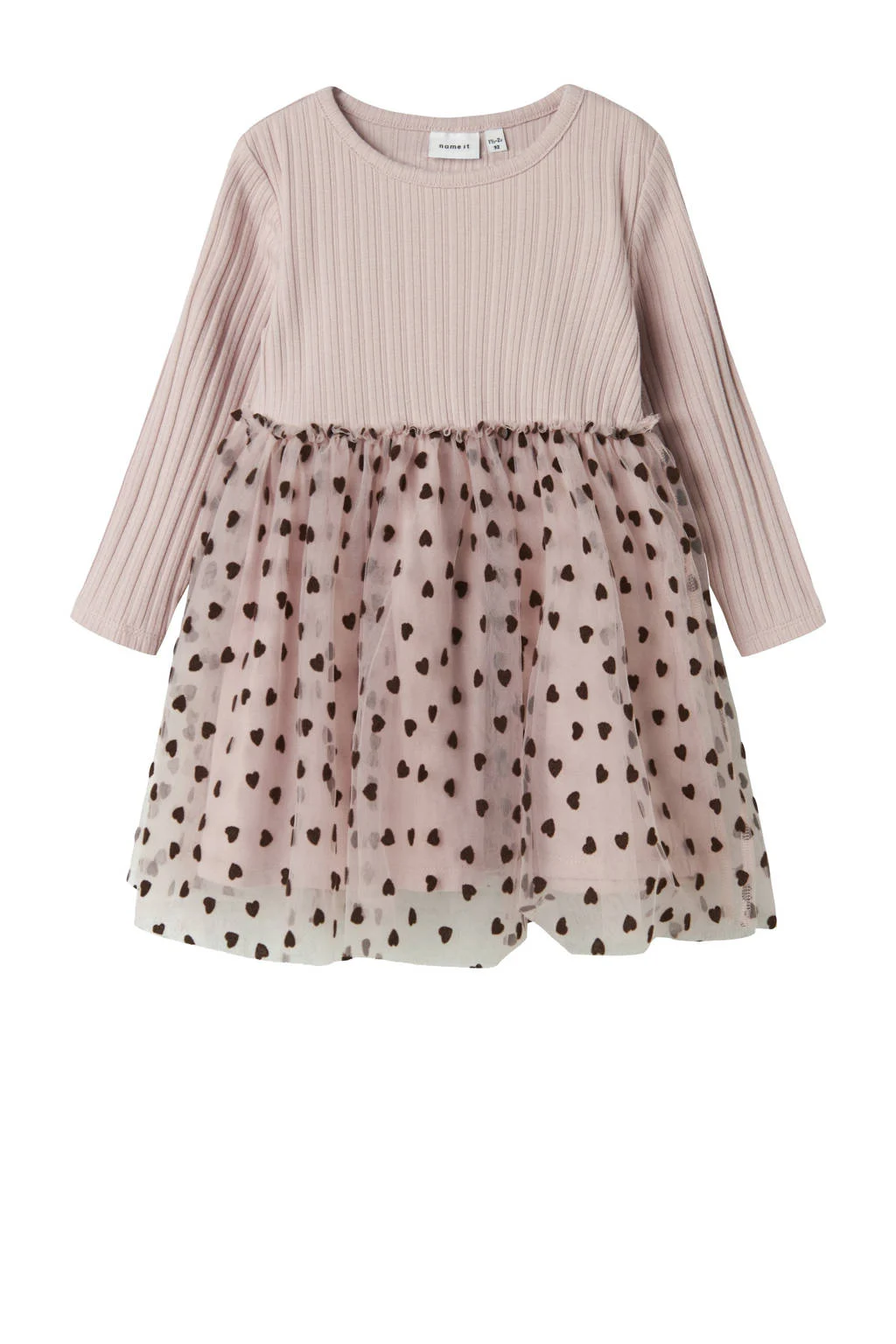 NAME IT MINI korte jurk lila