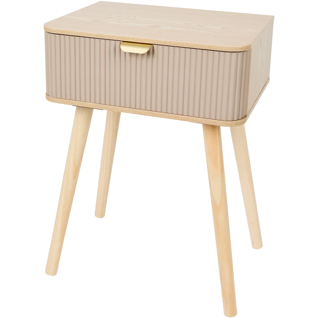 Houten nachtkastje 40 x 29 x 52 cm