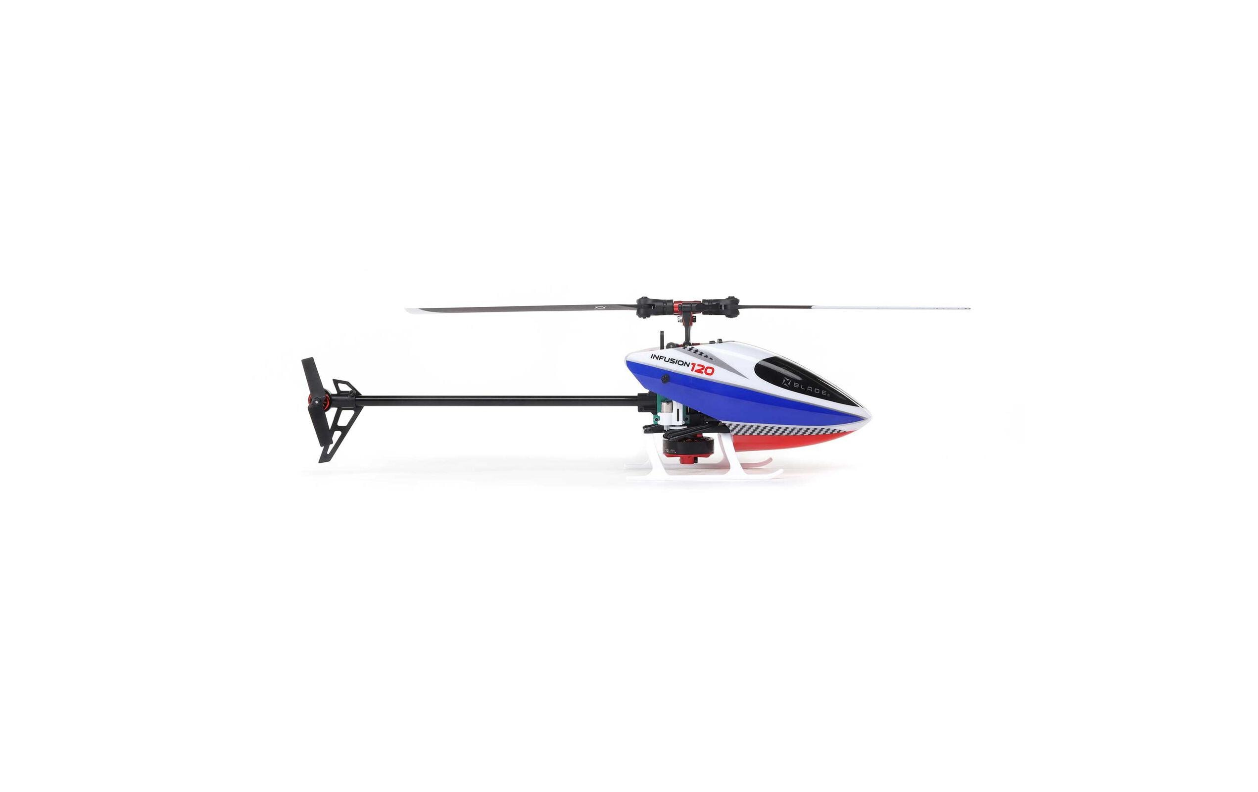 Helikopter InFusion 120 AS3X & SAFE, BNF Basic<br>Kleiner Pitch-gesteuerter Flybarless 3D Heli mit Spektrum Technik