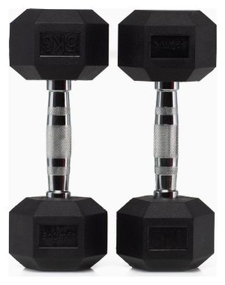 Haltères Hexagonaux 5Kg (Paire) - BOOMFIT
