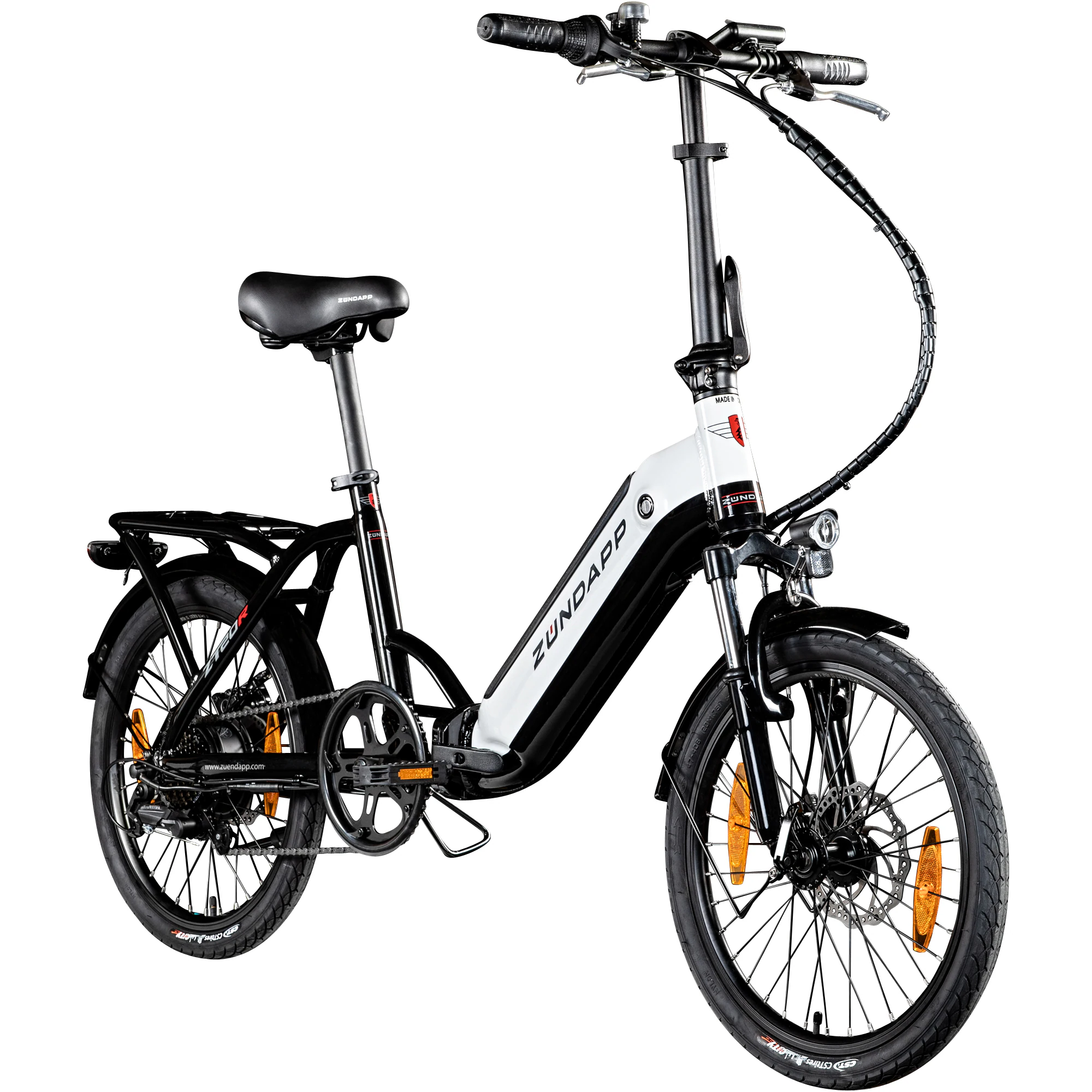 Zündapp ZT20R Ebike 20 Zoll Klapprad für Erwachsene 145 - 185 cm mit 6 Gängen