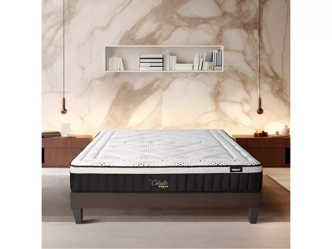 BELLECOUR LITERIE | Matelas CELESTIN 2.0 180x200 cm | Mousse avec mémoire de forme