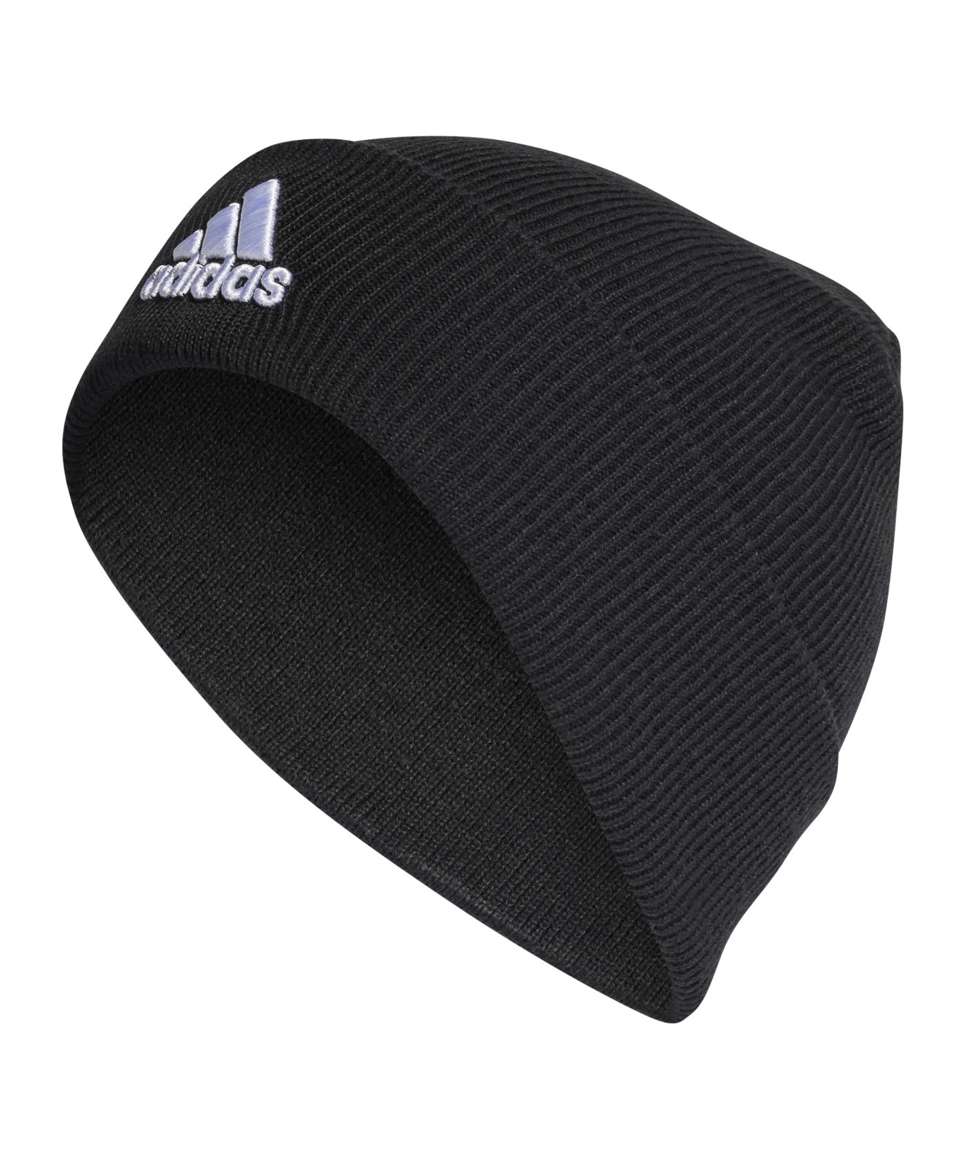 adidas Logo Beanie Schwarz Weiss