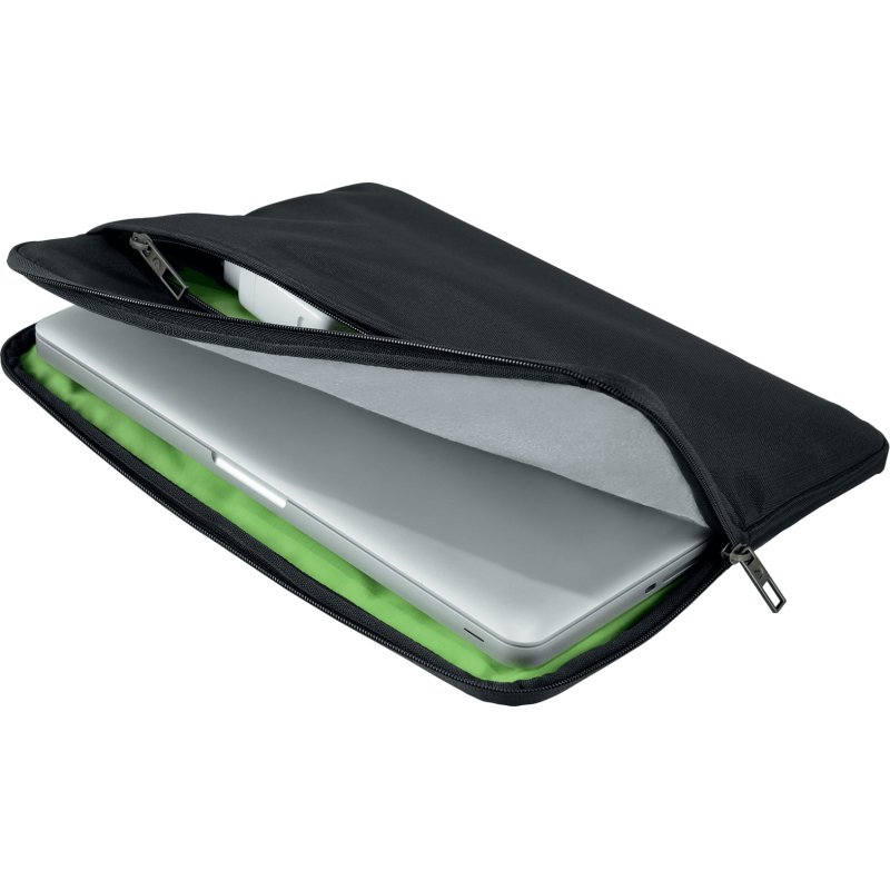 Pochette pour tablette complete, polyester, noir,