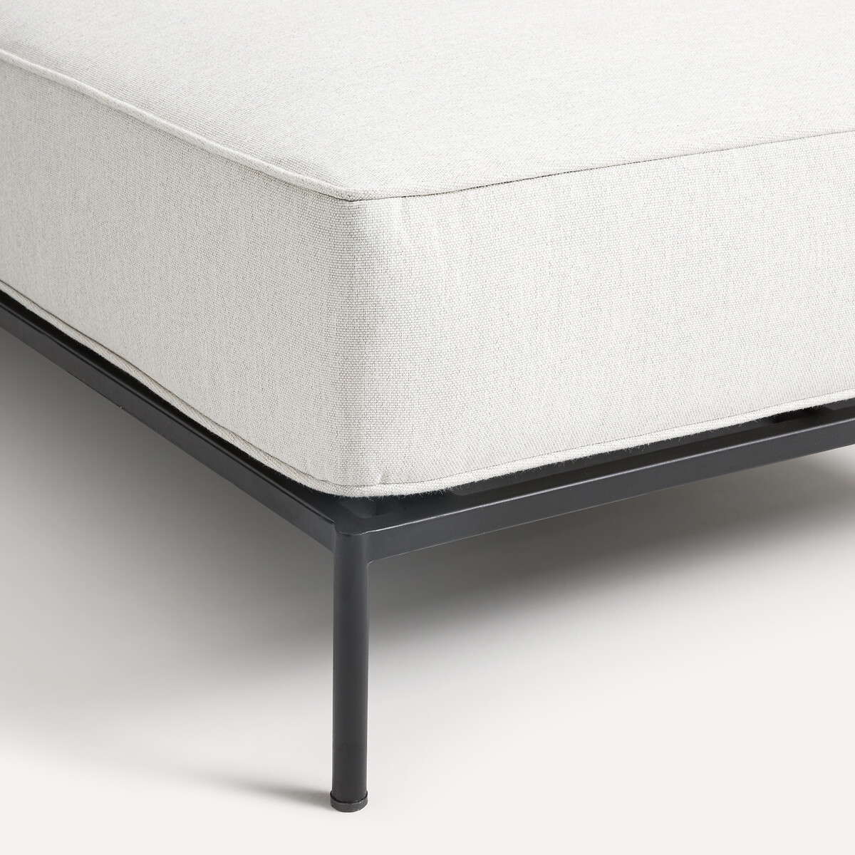 AM.PM<br>Chaise longue reversível com cintas trançadas, Leandra