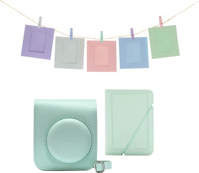 Fujifilm Instax Mini 12 tilbehørssæt (grøn)