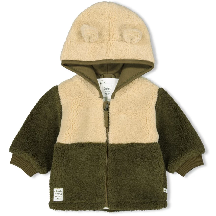 Feetje Teddyjacke Brave Army