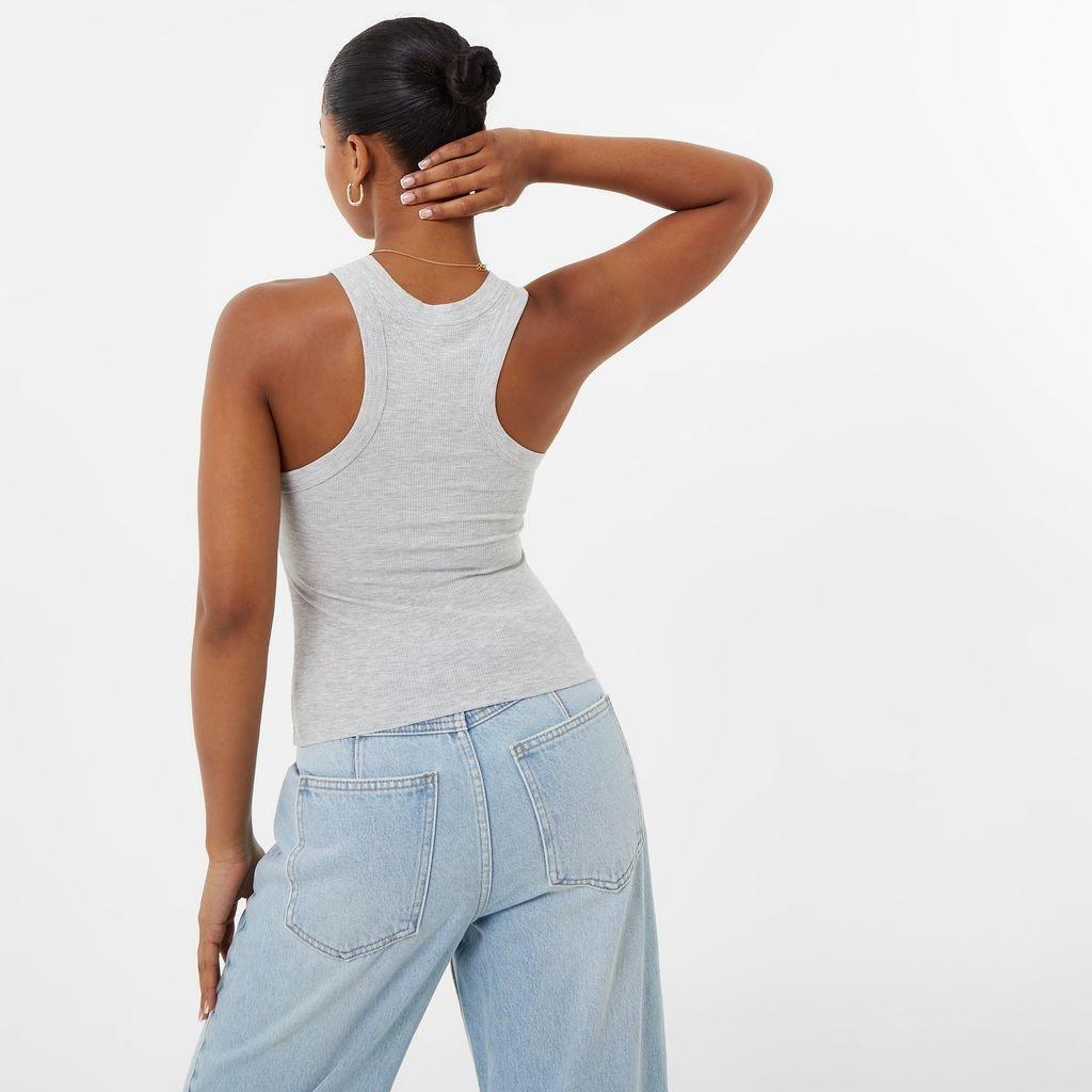 Jack Wills JW Badge Rib Tank Top