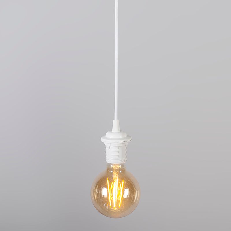 Retro hanglamp roze 45 cm - Granny
