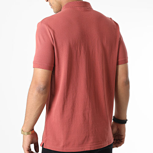 Polo Manches Courtes 0889 Rouge Brique