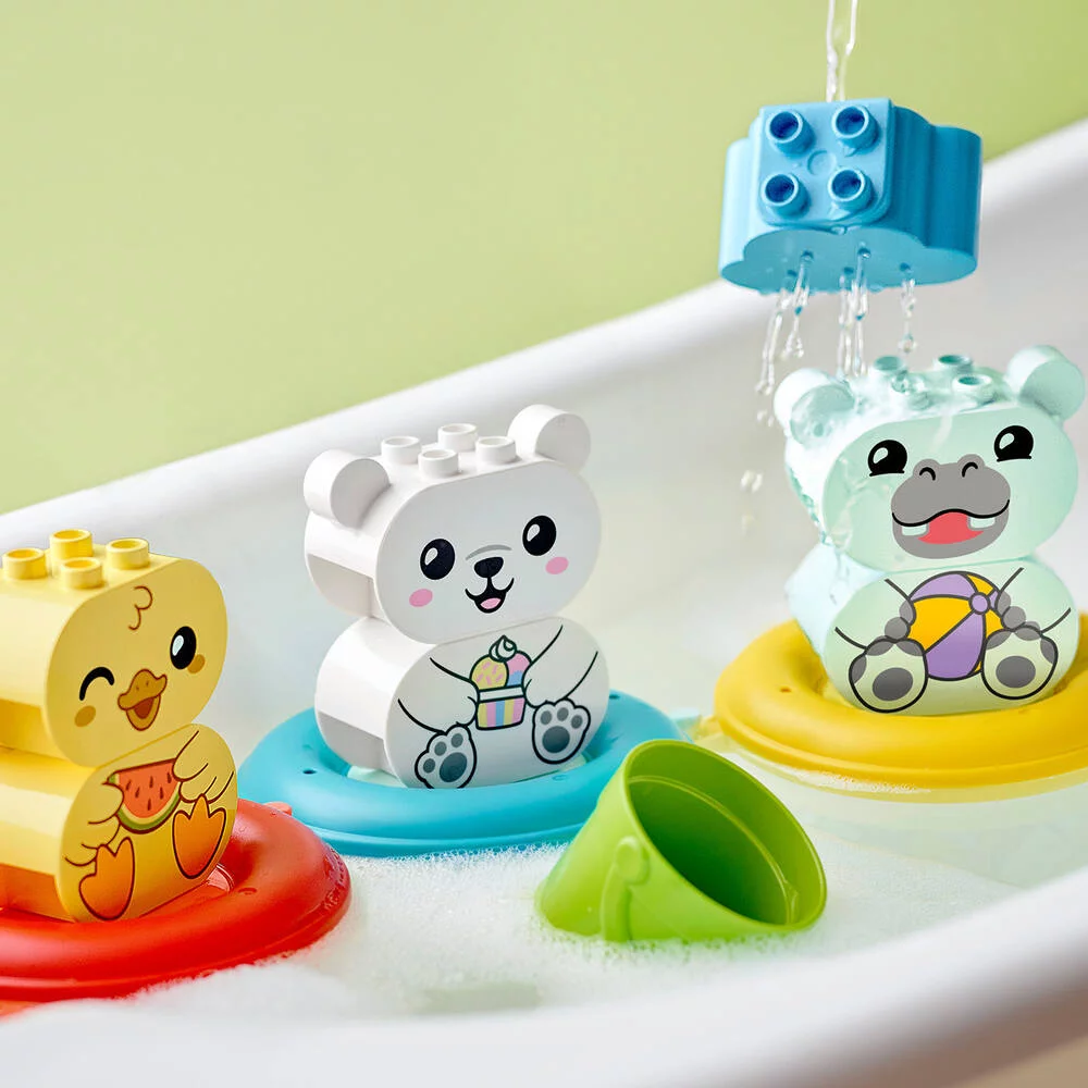 LEGO®DUPLO®MES 1ERS PAS 10965 - JOUET DE BAIN - LE TRAIN FLOTTANT DES ANIMAUX