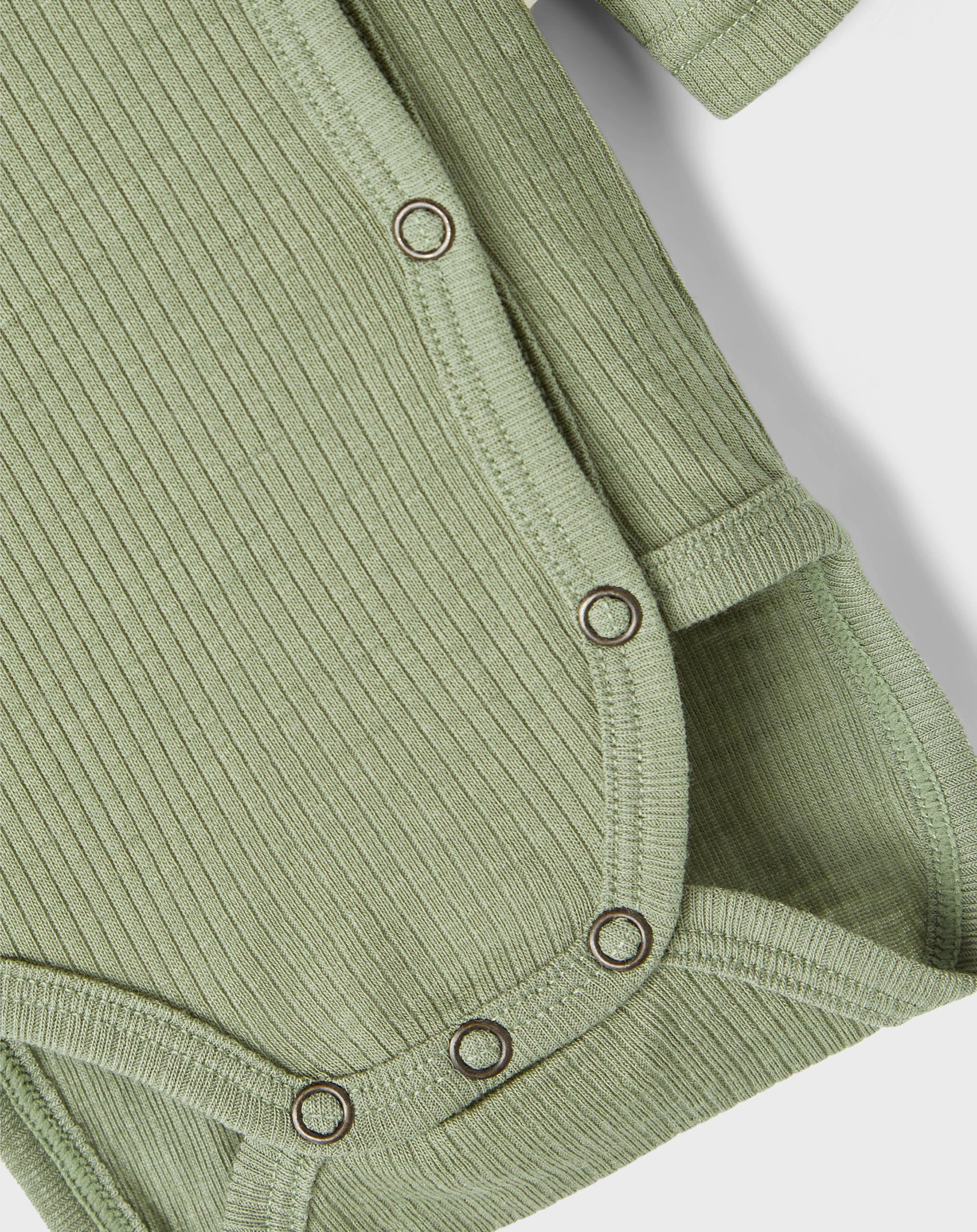 Woll-Langarmbody NBNFABLE in oil green