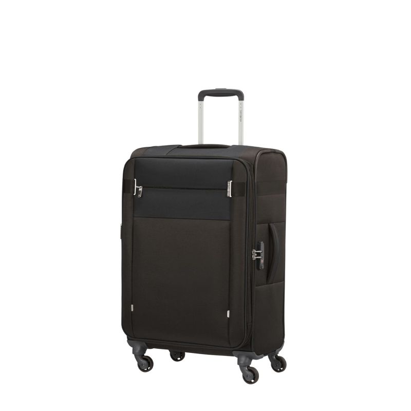 Valise souple Citybeat Extensible 66 cm Black