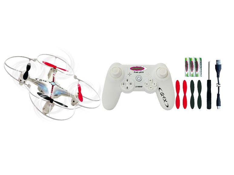 Bestuurbare helikopter of quadcopter