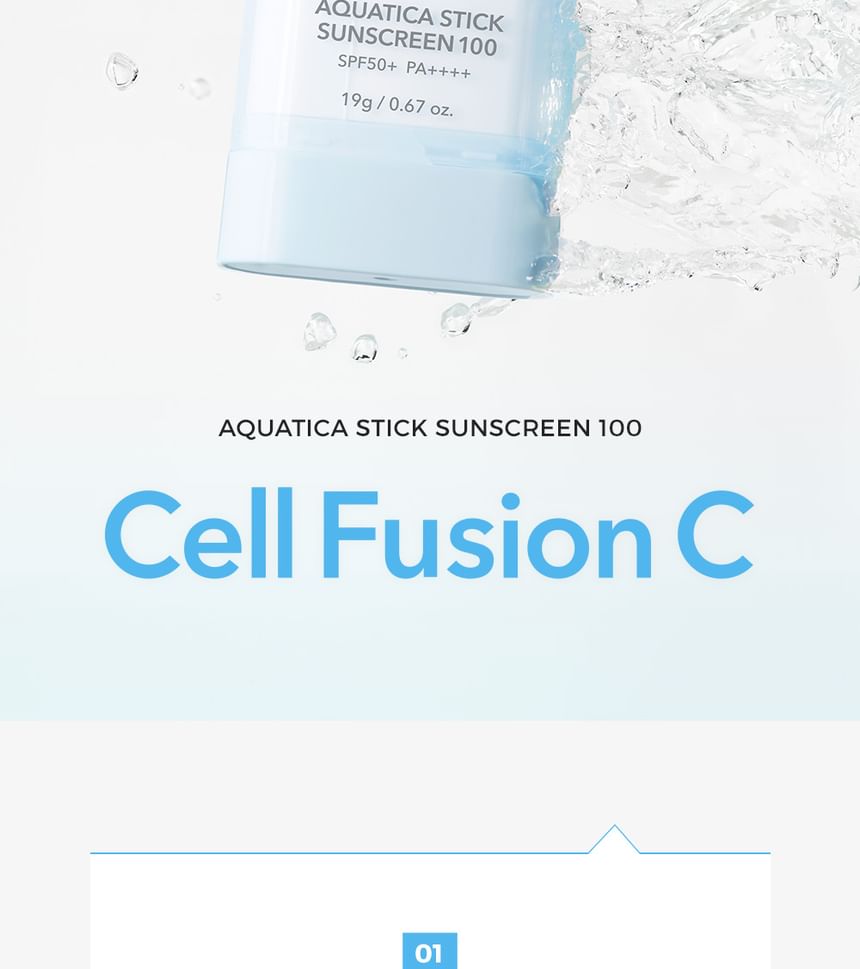 Cell Fusion C - Aquatica Stick Zonnebrandcrème 100