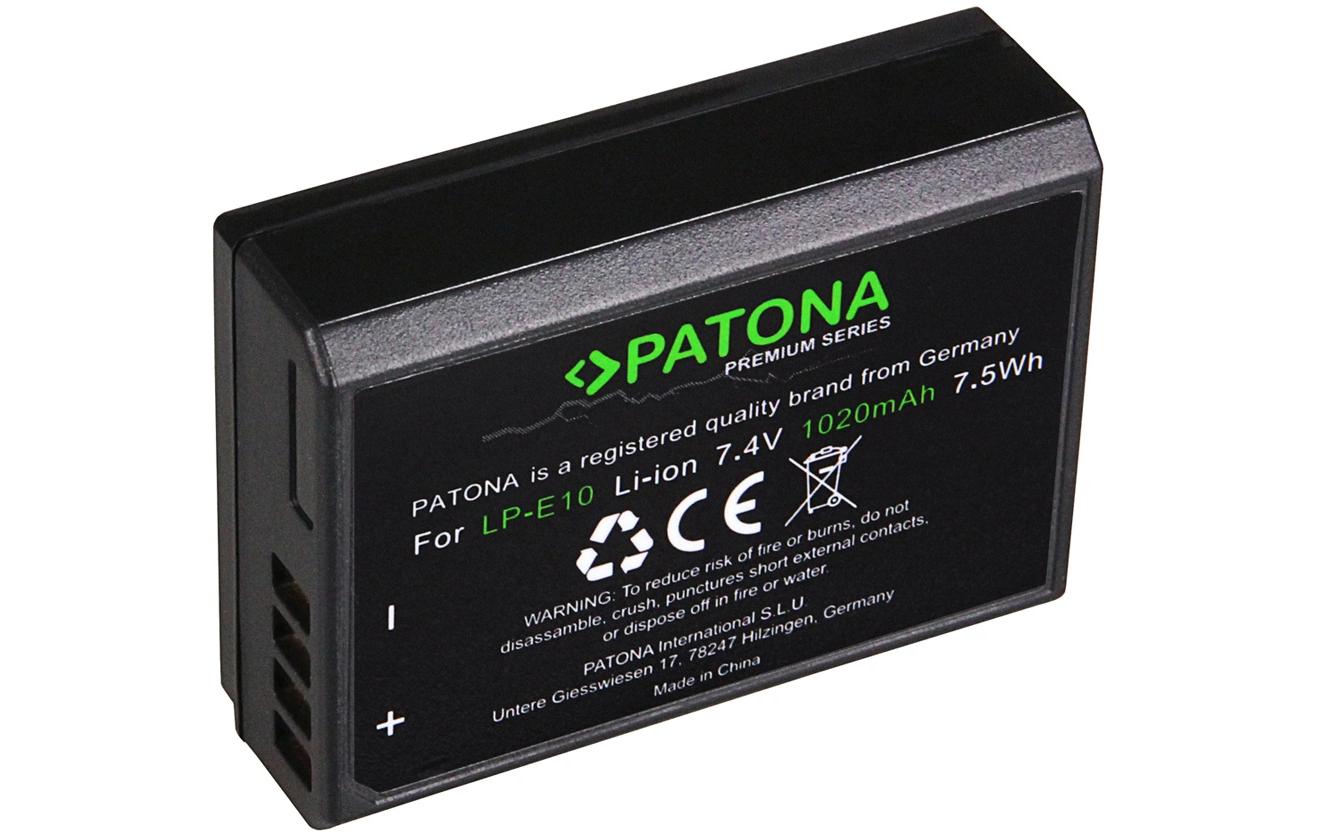 Premium Akku für Canon LP-E10 EOS 1200DPremium Batteriesatz für Canon