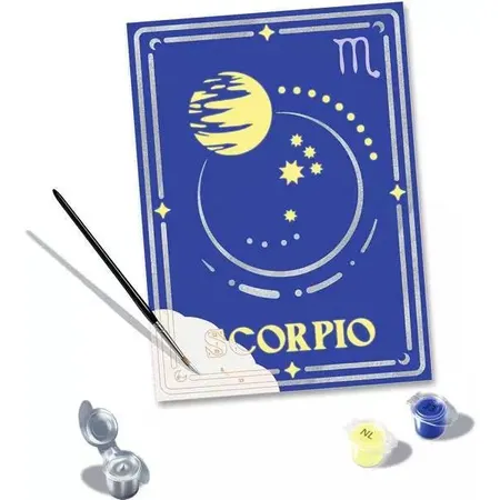 Ravensburger Malen nach Zahlen - Sternzeichen (Zodiac Sign) Skorpion