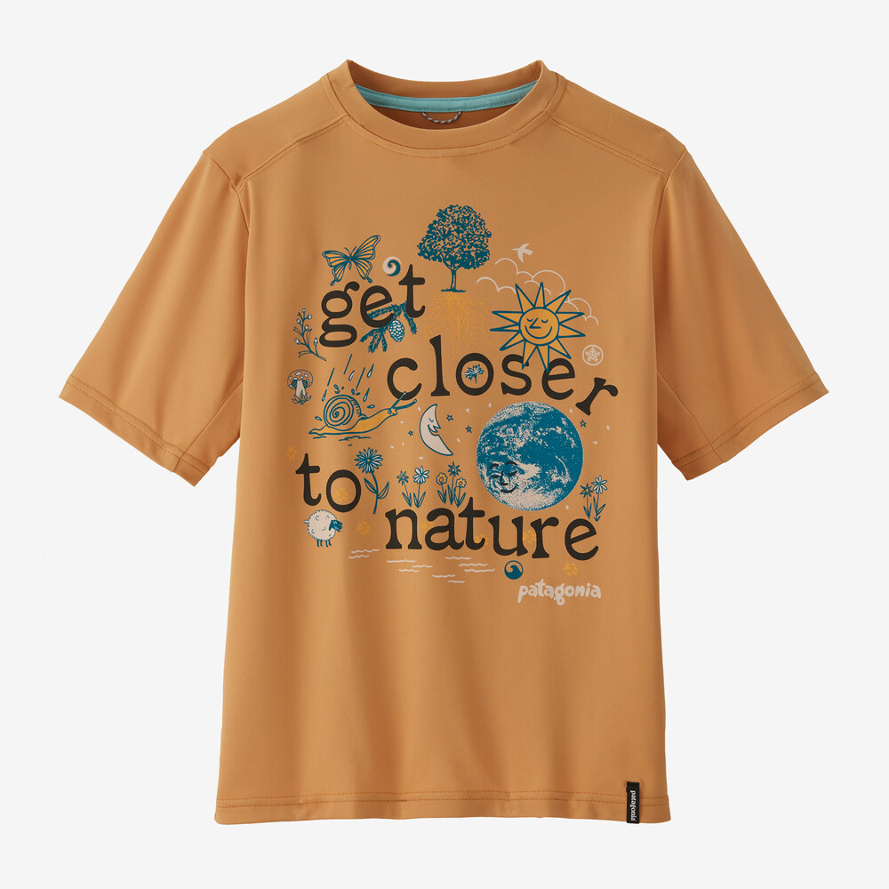 Capilene Seiden-T-Shirt für Kinder