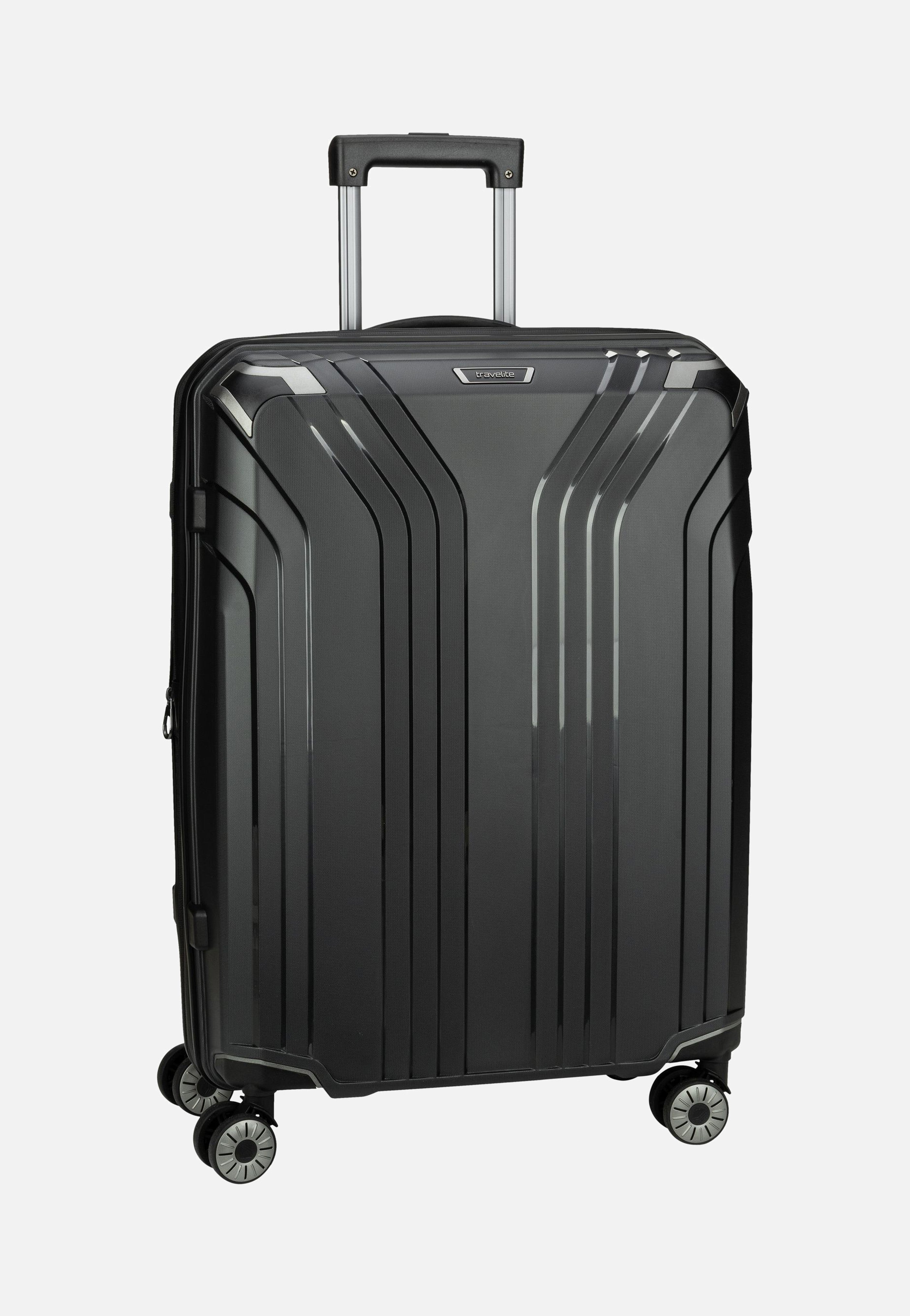 Elvaa 4w Trolley M Schwarz - Koffer
