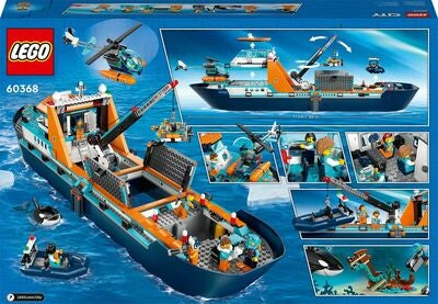 LEGO City 60368 Polarutforskere Med Skip