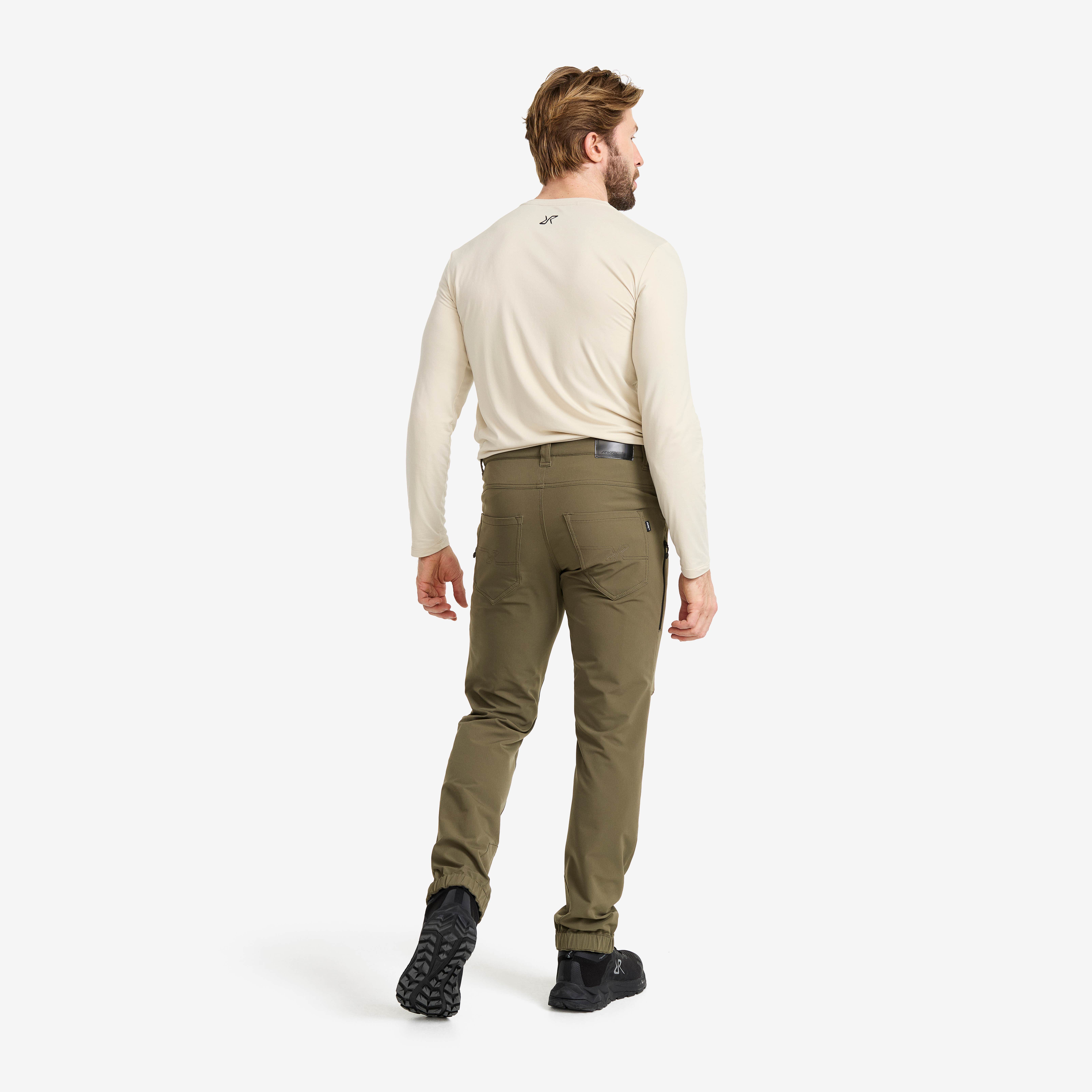 Explorer Outdoor Jeans Herre Light Moss Gray