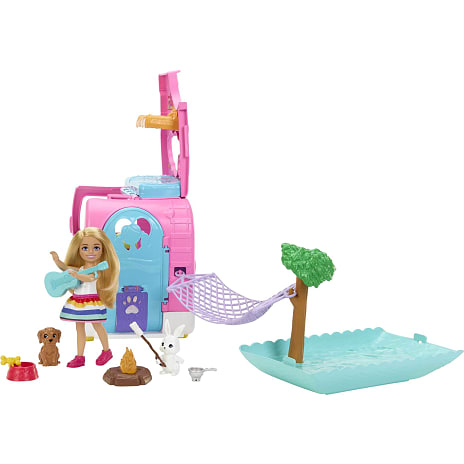 Barbie Chelsea 2-i-1 autocamper