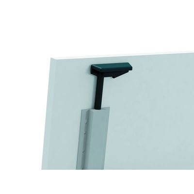 Table de réunion abattantes - L140 x P80 cm - pied blanc - plateau imitation érable