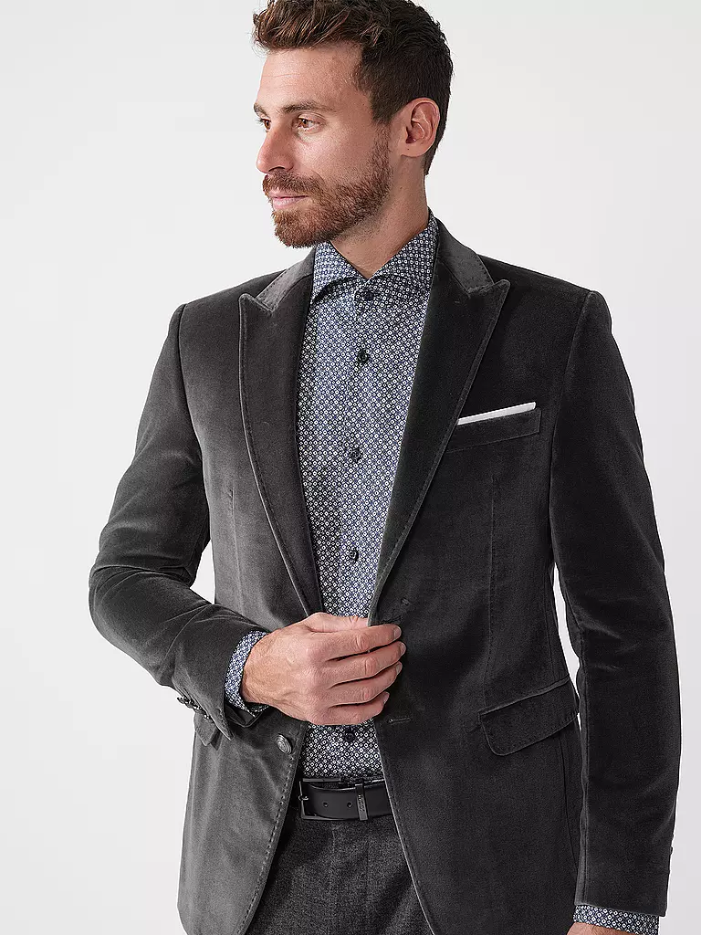 JOOP Sakko Slim Fit grau