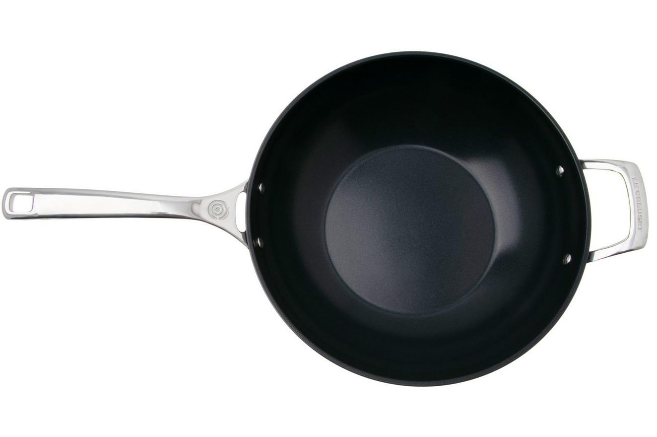 Le Creuset Wokpan Essential Non-Stick Ceramic 30 cm, wokpan