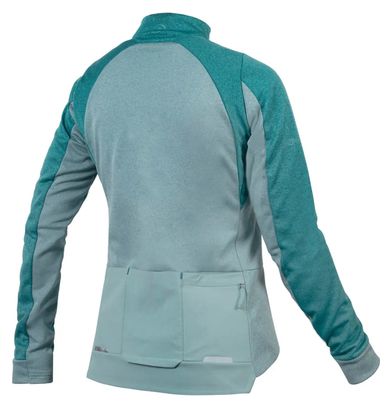 Maillot Manches Longues Endura GV500 Femme Sapin Vert