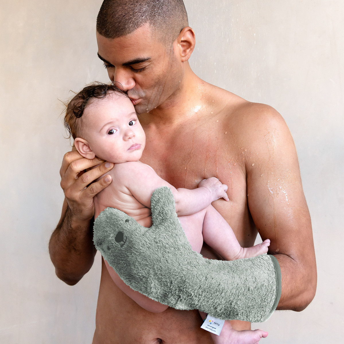 Nifty Nifty Baby Shower Glove Olive