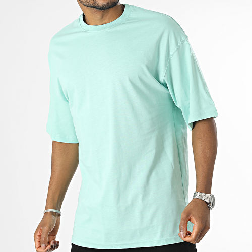 Tee Shirt Oversize Large Vert Menthe
