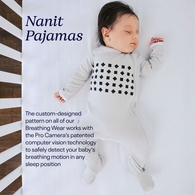 Nanit Breathing Wear Pyjamas, Grå