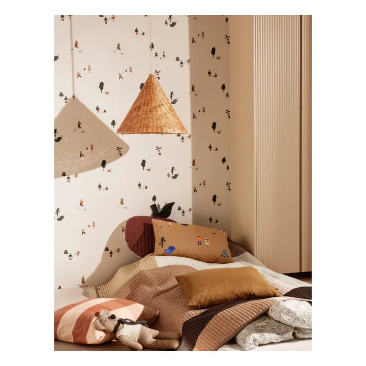 Ferm Living Kids Papier peint The Park | Blanc cassé
