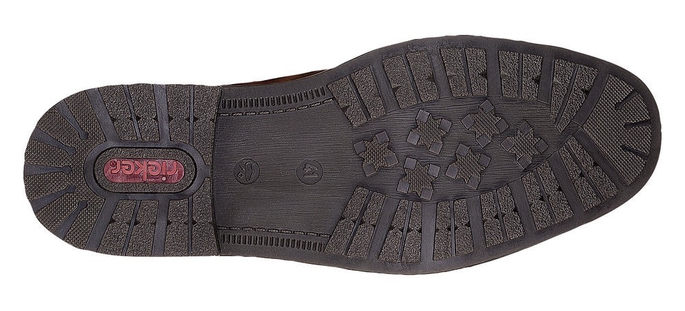 Rieker Schnürschuh  mit gepolsterter Innensohle, Freizeitschuh, Halbschuh, Schnürschuh