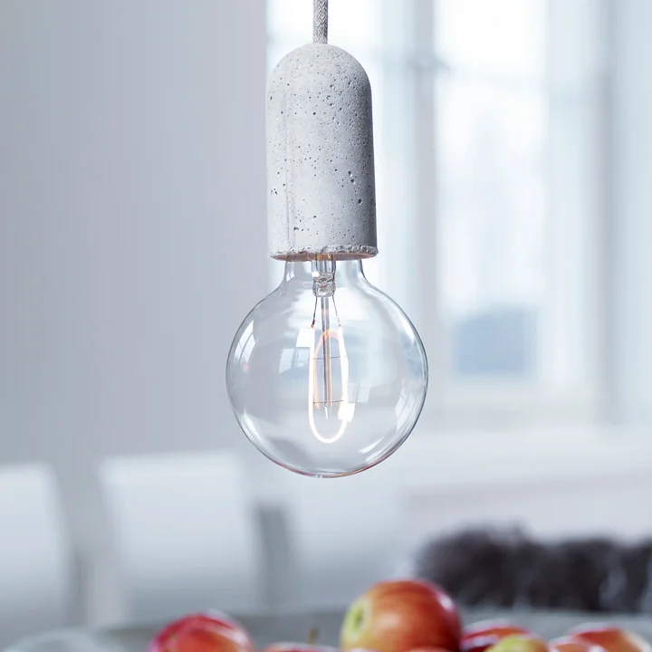 NUD Collection - LED-Globe Ø 125 mm, E27, 2 W, klar