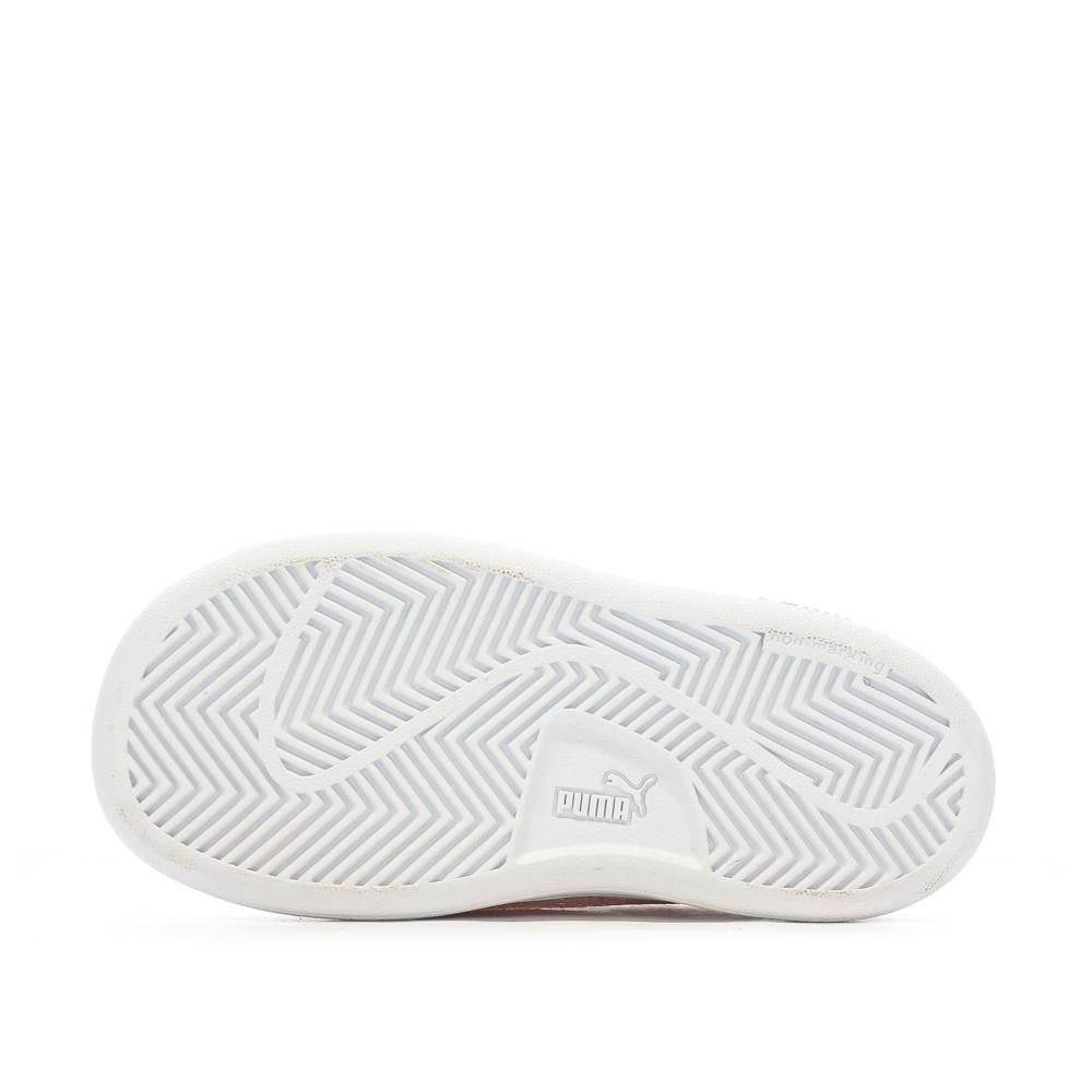 Puma Baskets Rose Fille Puma Smash Butterfly 01