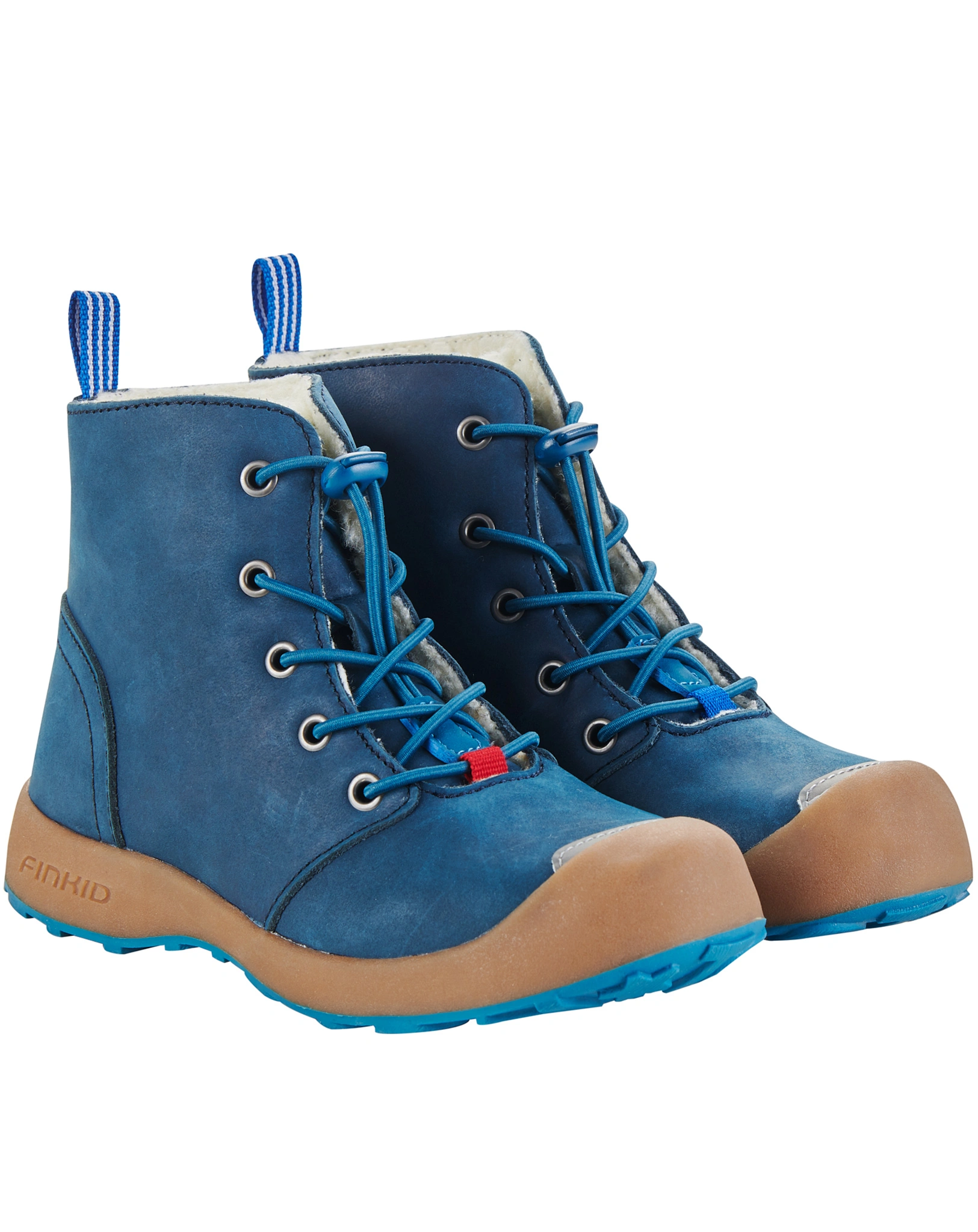 Lederstiefel SIIPI in navy/seaport