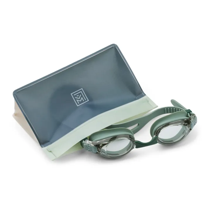 Liewood Lunettes de natation Titas | Peppermint/Garden green