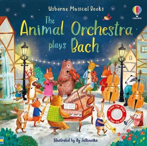 The Animal Orchestra Plays Bach - Musical Books (Board book)