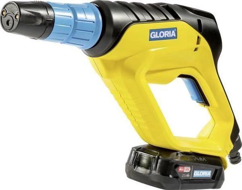 Gloria - MultiJet 18V - Hogedrukreiniger - 25 bar - Accu Set met 2.5 Ah Accu