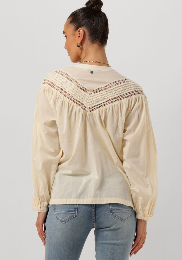 CIRCLE OF TRUST beige circle of trust blouse trixie blouse