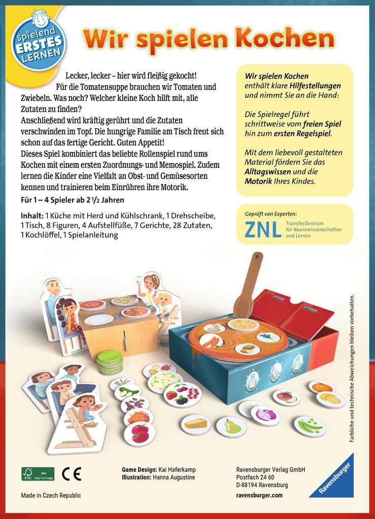 Ravensburger Spiel Wir spielen Kochen