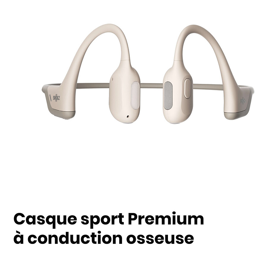 Shokz OpenRun Pro Mini Beige - Casque sans fil