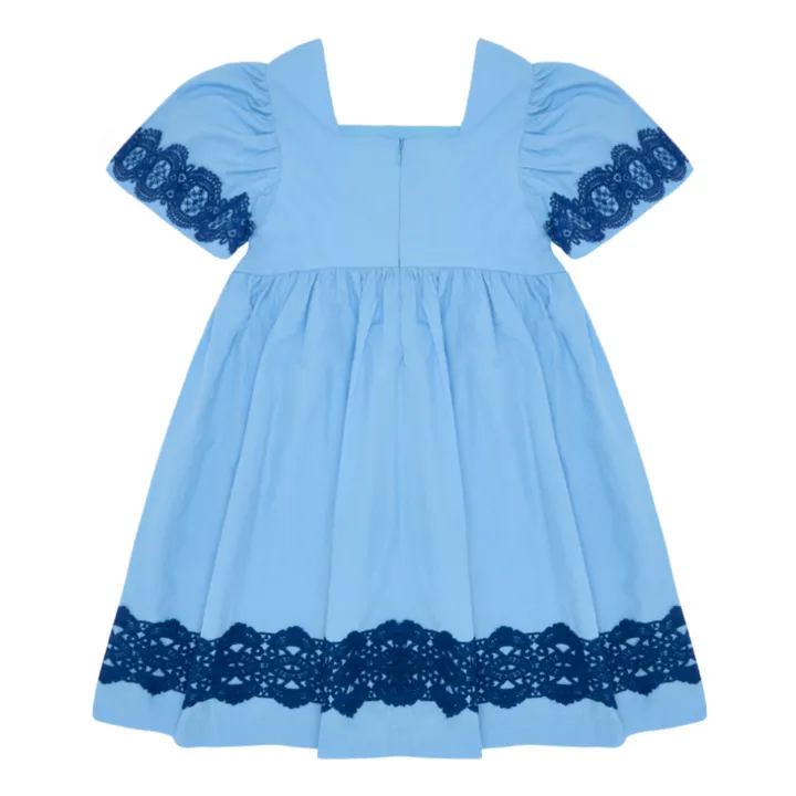The Middle Daughter Robe Dentelle | Bleu